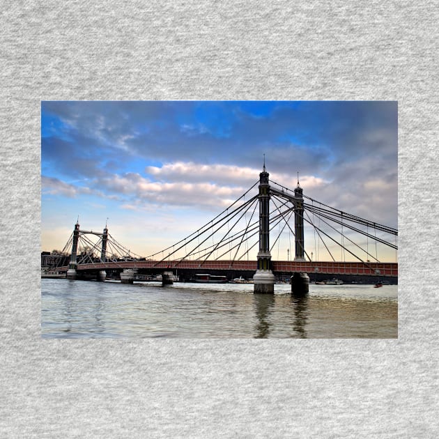 Albert Bridge River Thames London by AndyEvansPhotos